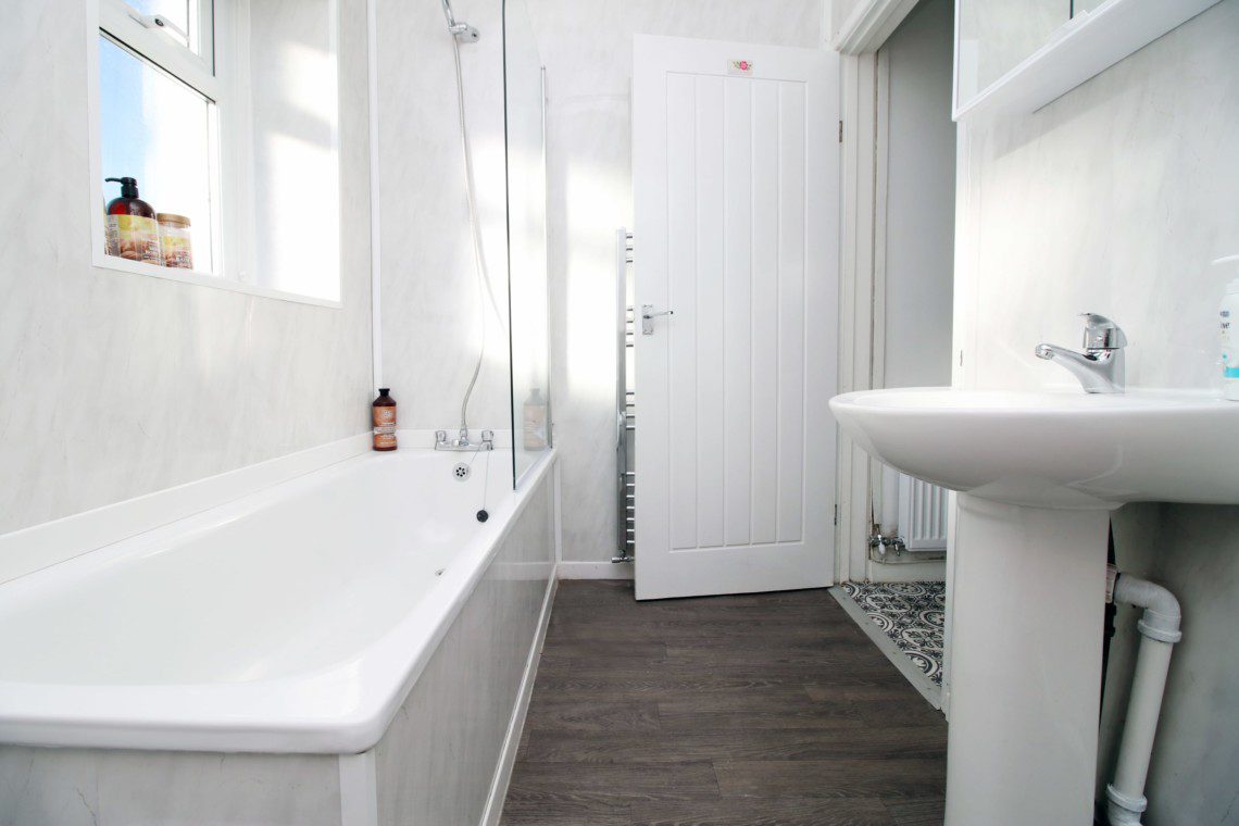 Bathroom & shower over bath