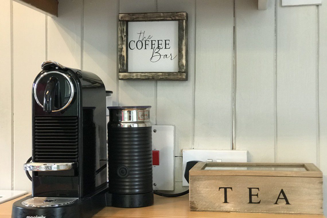 Nespresso coffee machine