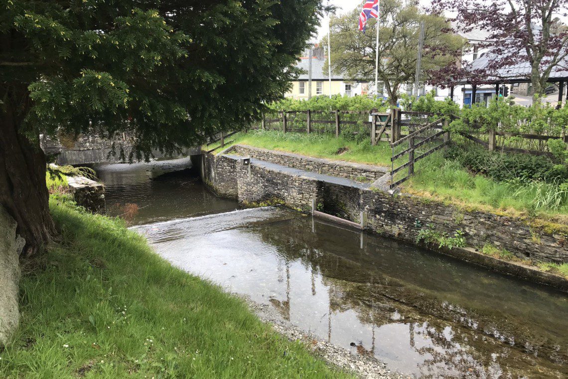 View of river Camel from the property