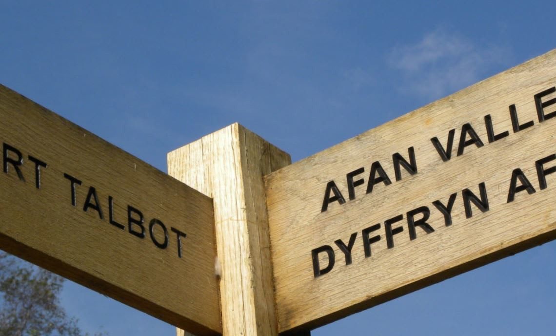 Afan Fores and valley