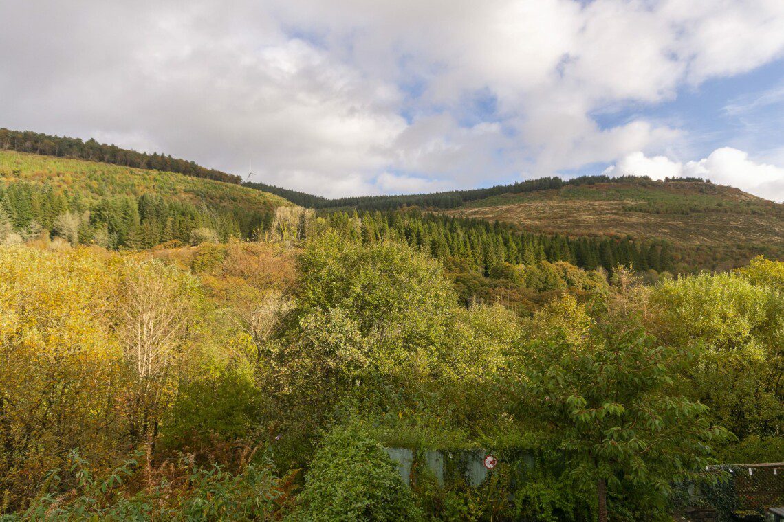 Rolling Welsh hills