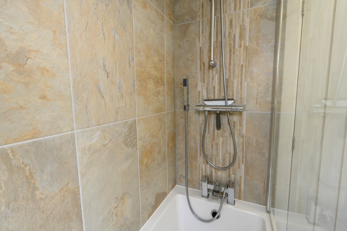 Shower over bath