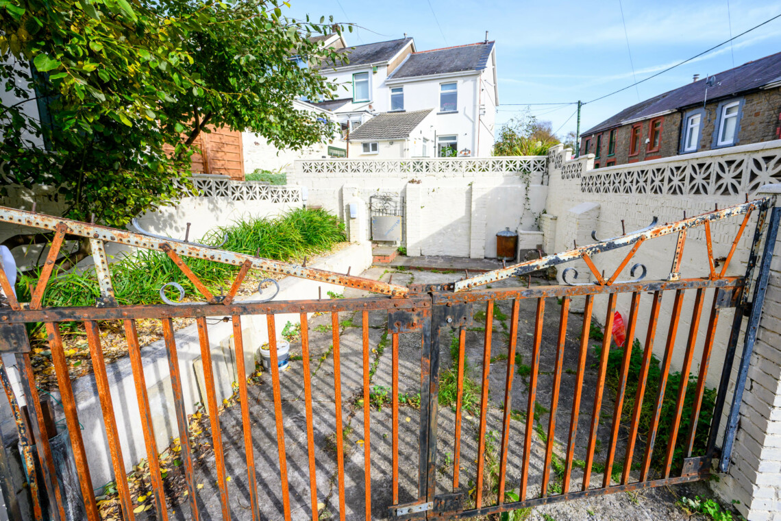 Rear entrance