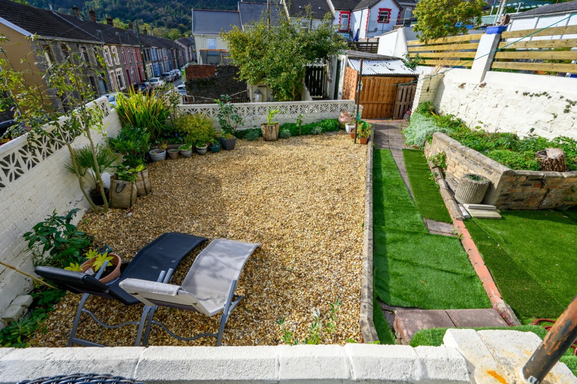 Garden area to relax