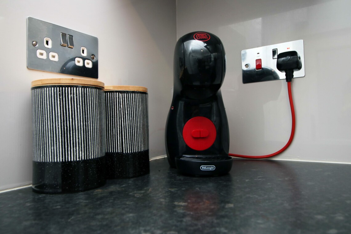 Coffee machine for a welcome cuppa