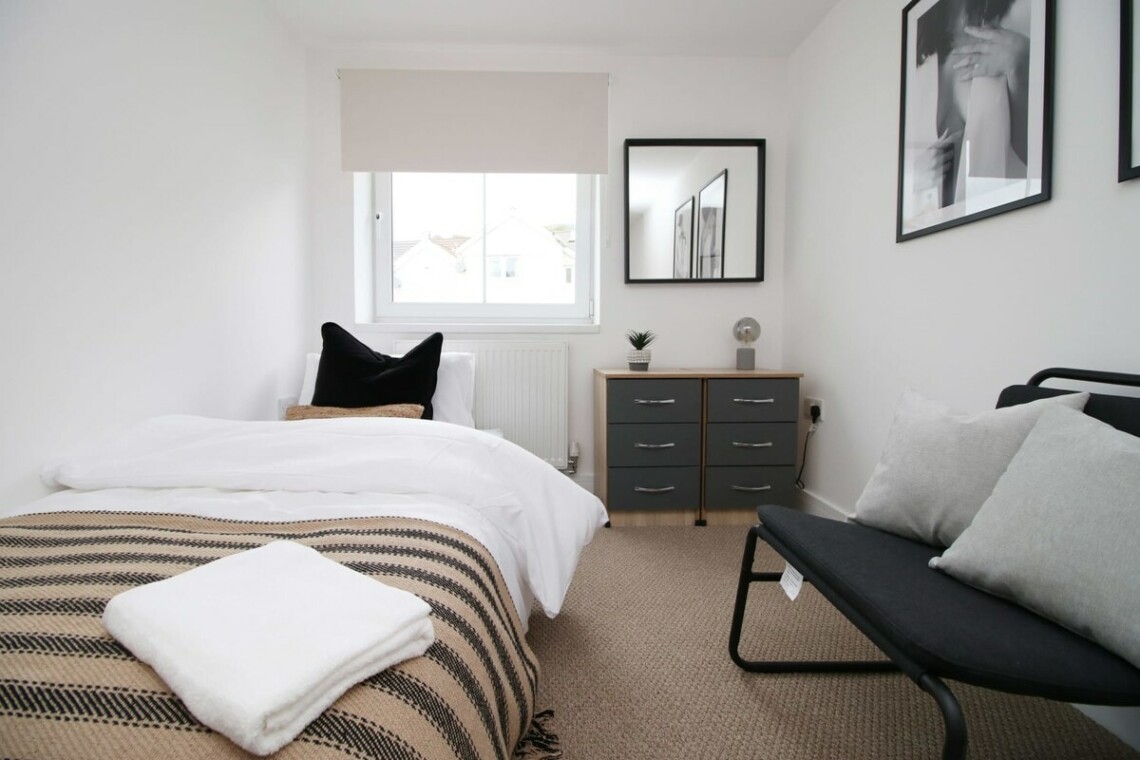 Clean fresh bedding and linen