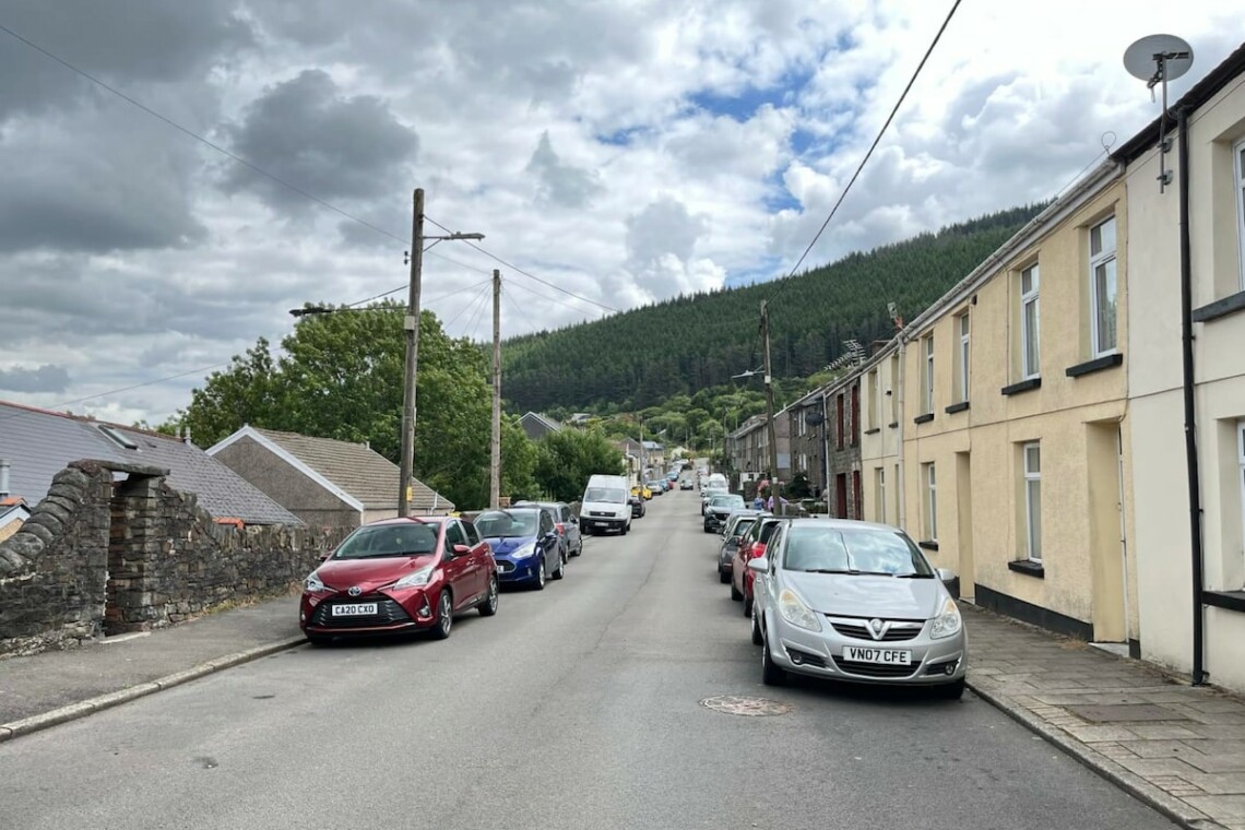 On street parking