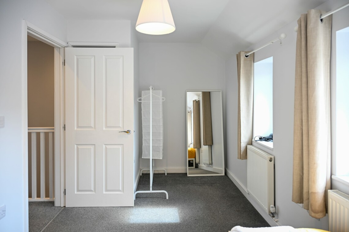 Bedroom Hanging Space and dressing area