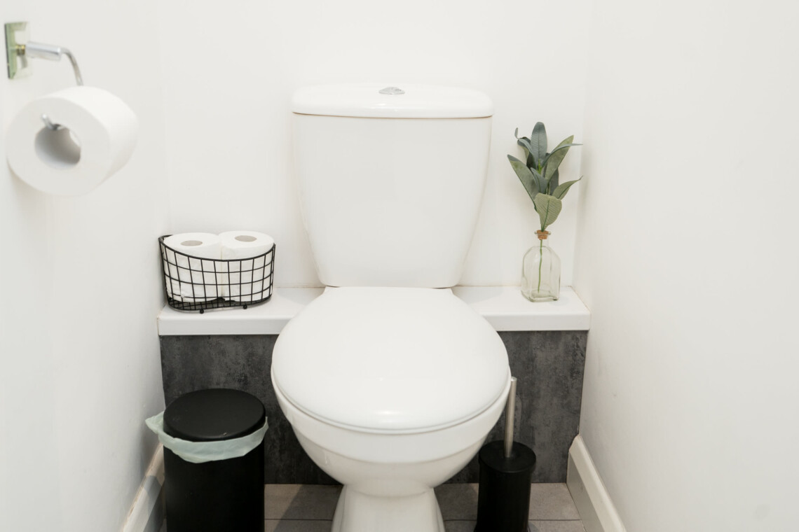 Upstairs toilet
