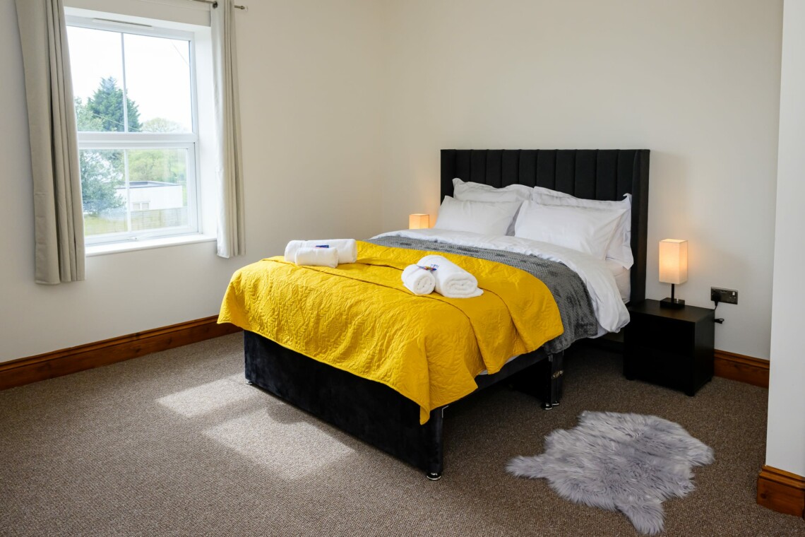 Bright spacious rooms