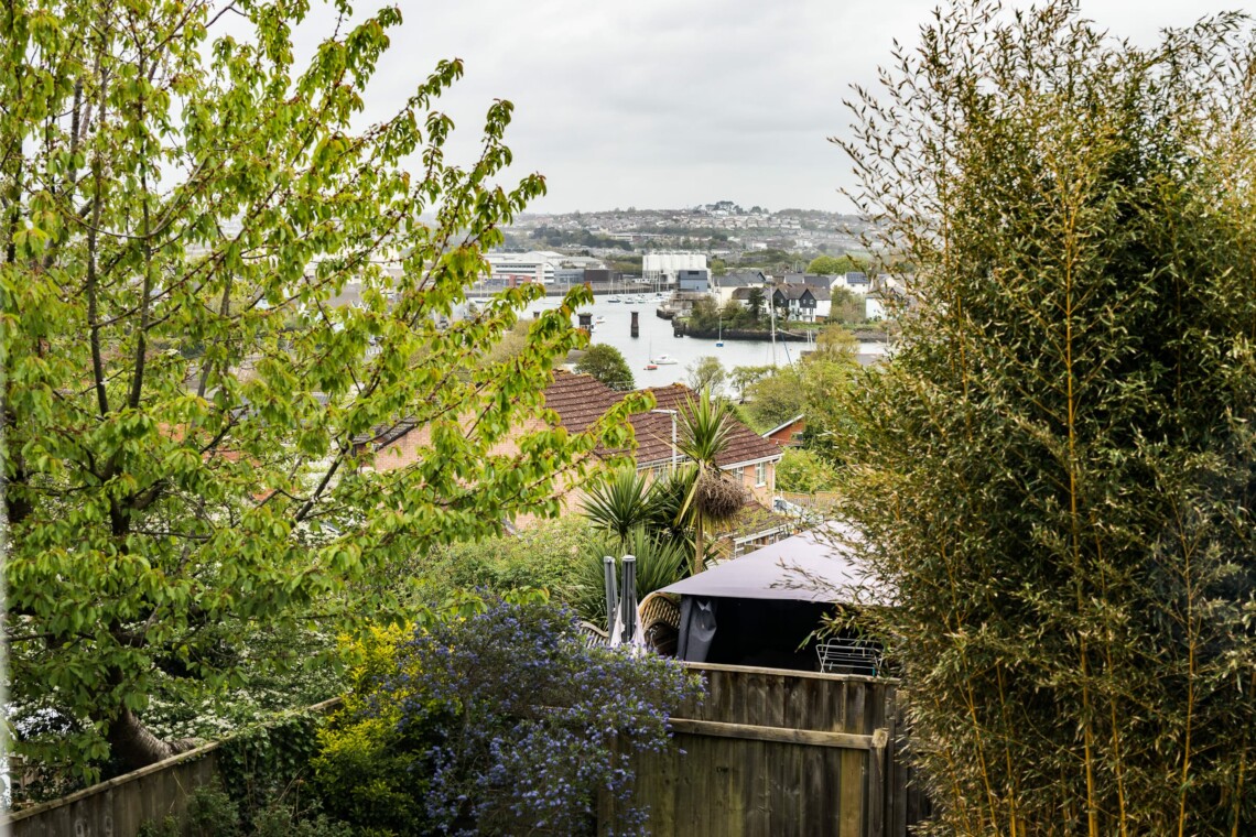 Sea view from rear bedroom