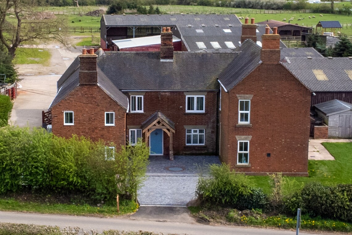 Farmhouse from above