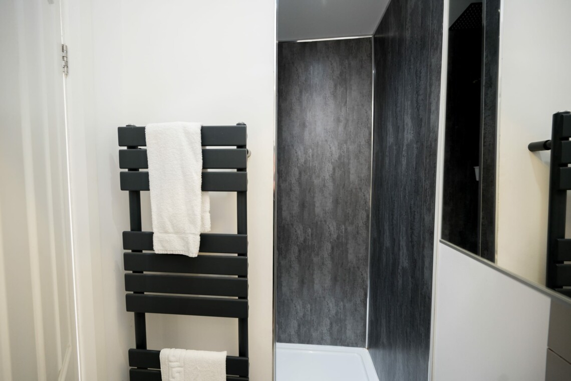 Upstairs shower room