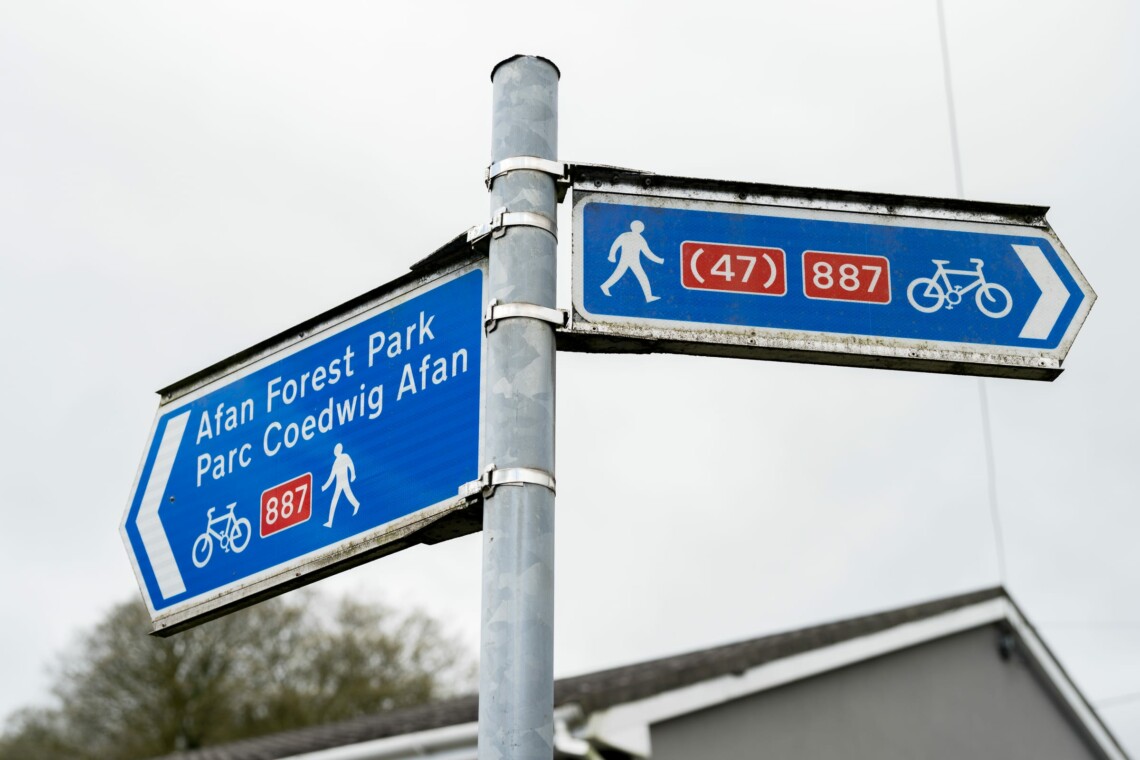 National Cycle Route 887. Aberavon Beach to Blaengwynfi