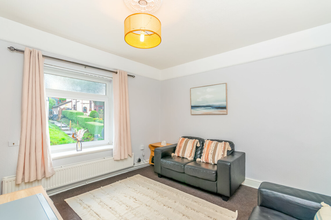 Bright and spacious living area