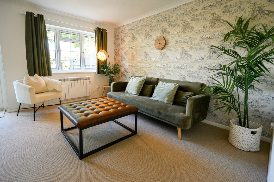 Living room seating area