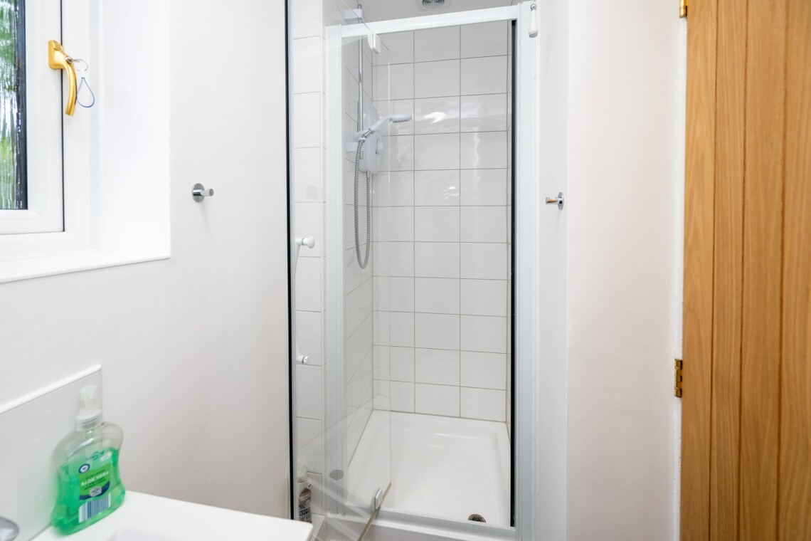 Ground floor shower