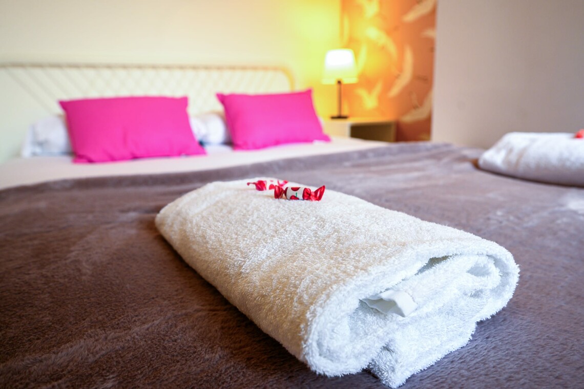 Towels provided