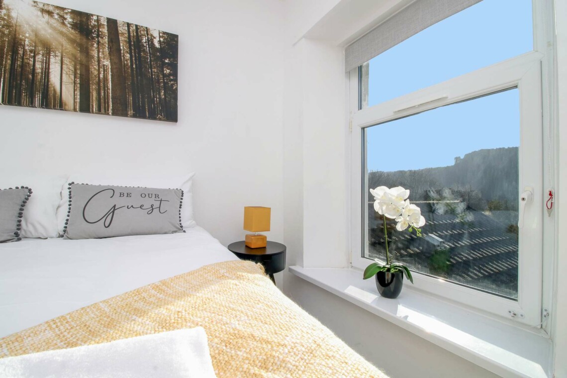 Bright and airy double bedroom