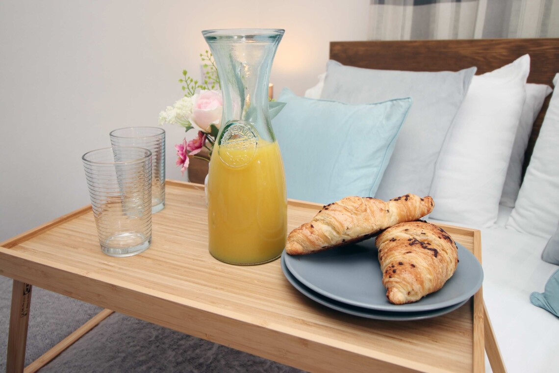 Breakfast in bed