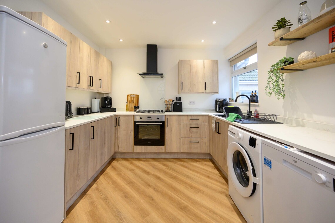 Living space with comfortable seating 