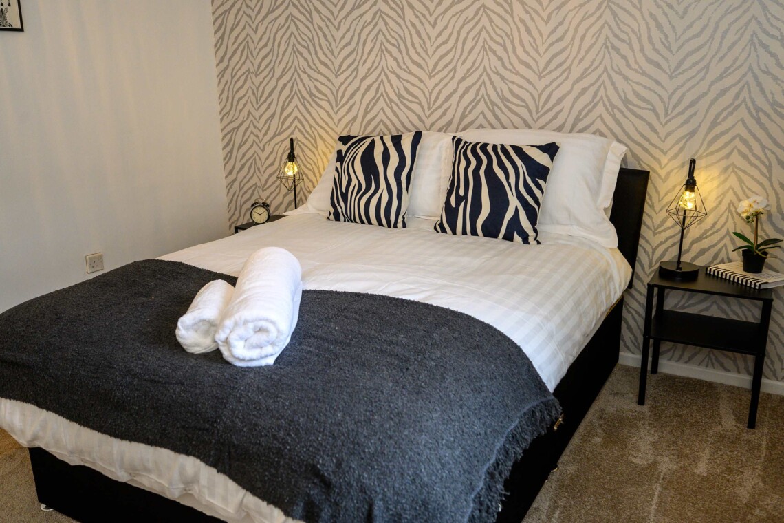 Living space with comfortable seating 