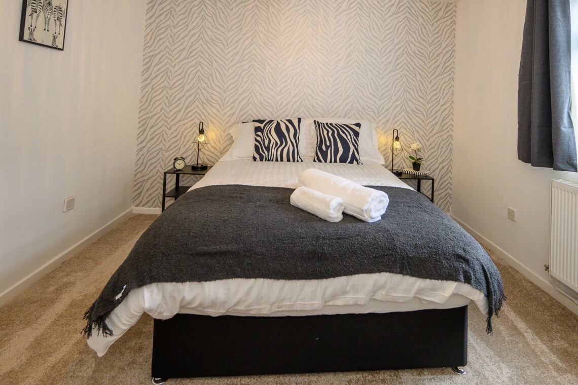 Living space with comfortable seating 