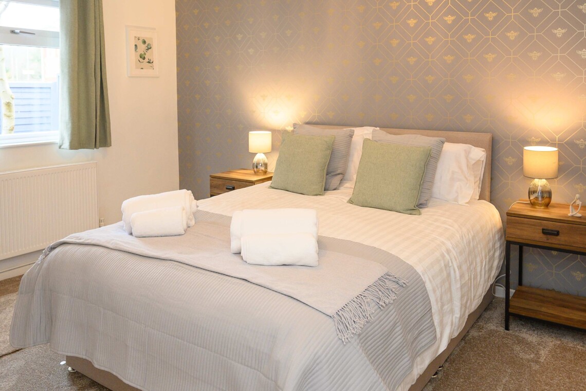 Living space with comfortable seating 