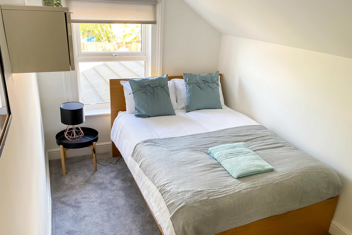 Bedroom 2 with double bed