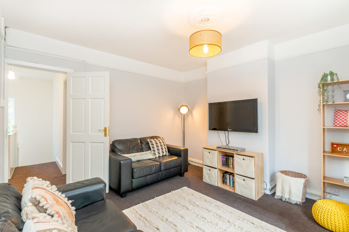 The View living area with sofa bed