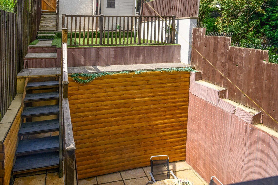 Garden area