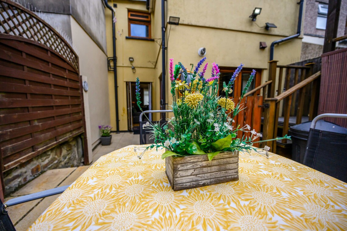 Patio area