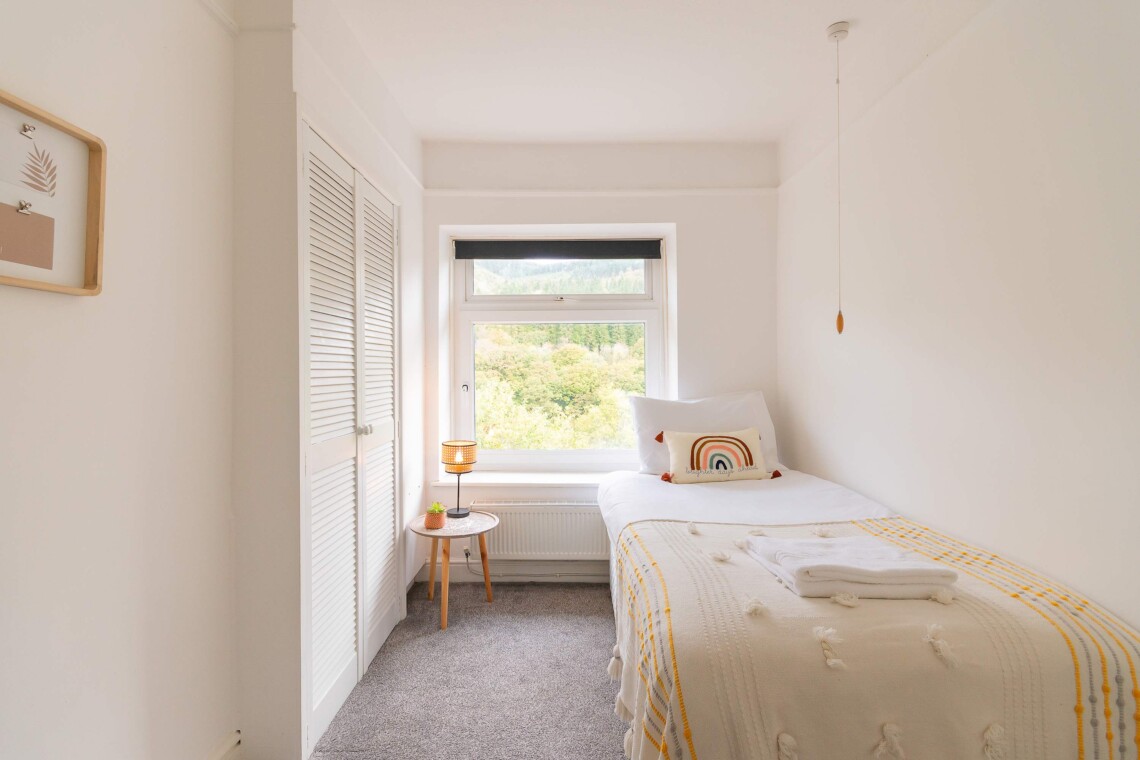 The Nest single bedroom