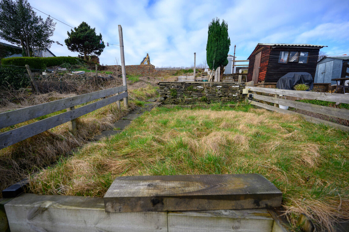 Rear garden