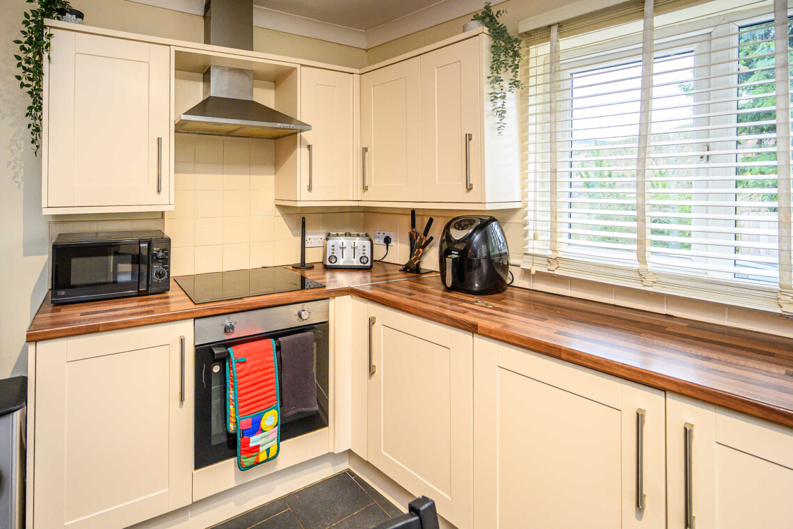 Well-equipped large kitchen