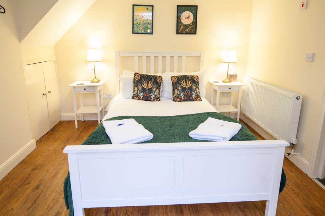 Master bedroom complete with King size bed