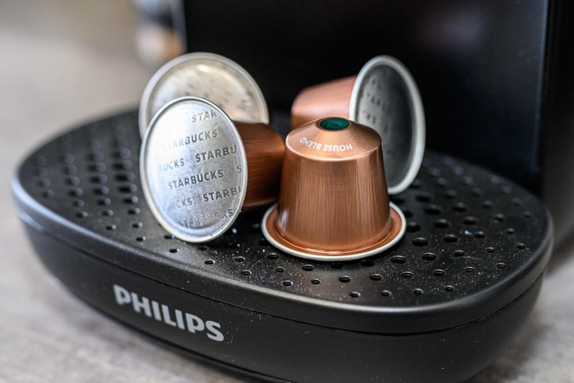 complementary coffee pods 