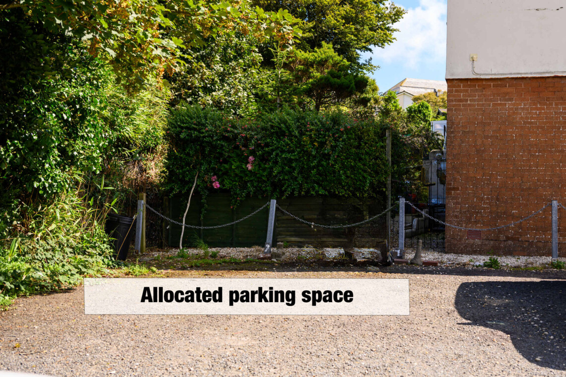 Allocated parking space