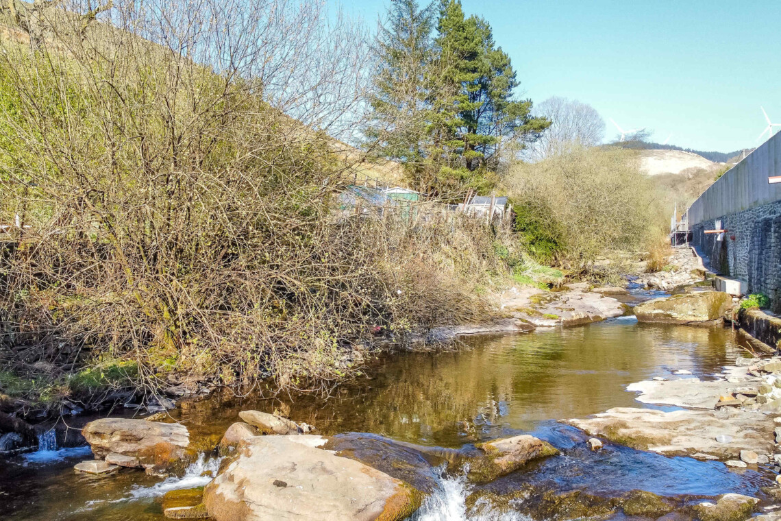 River view alongside Norton Terrace