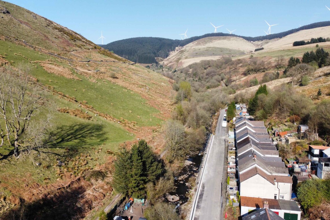 Norton Terrace birds-eye view 