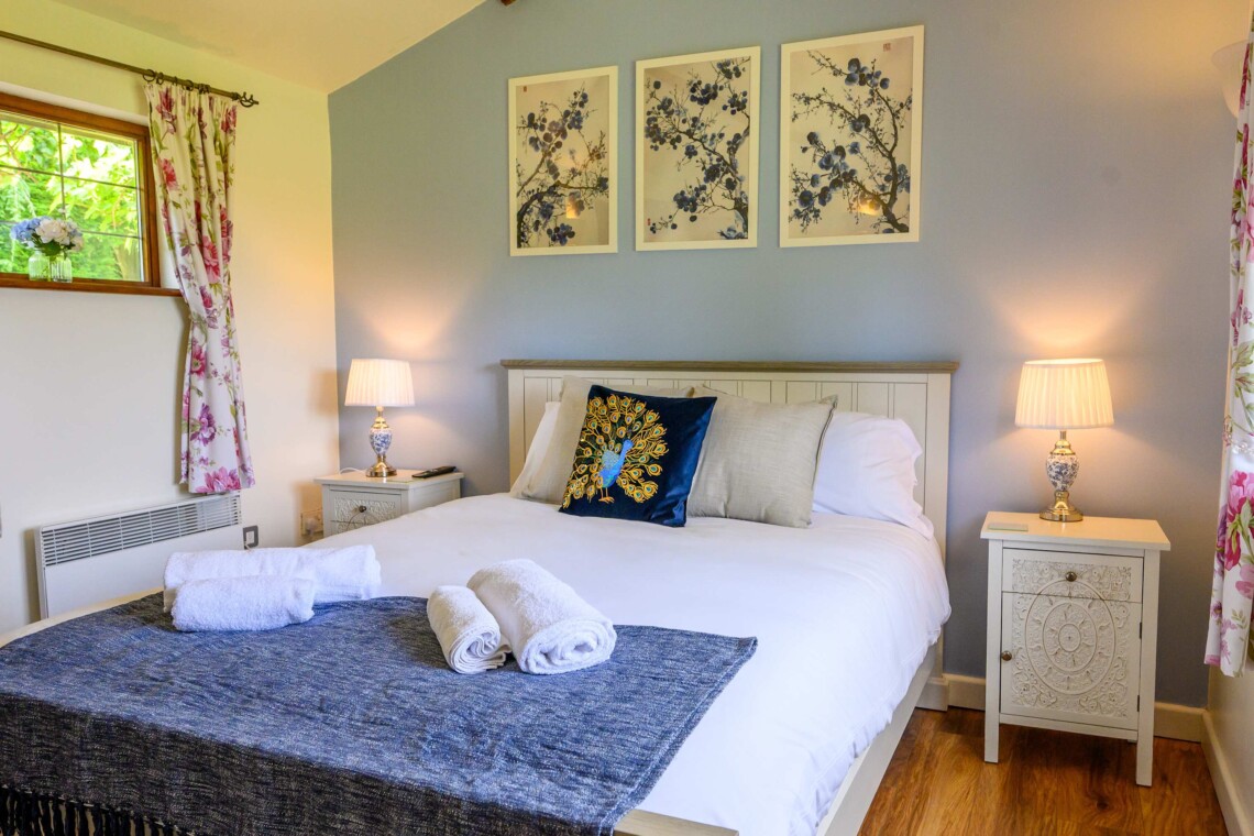 Bedroom with King sized bed