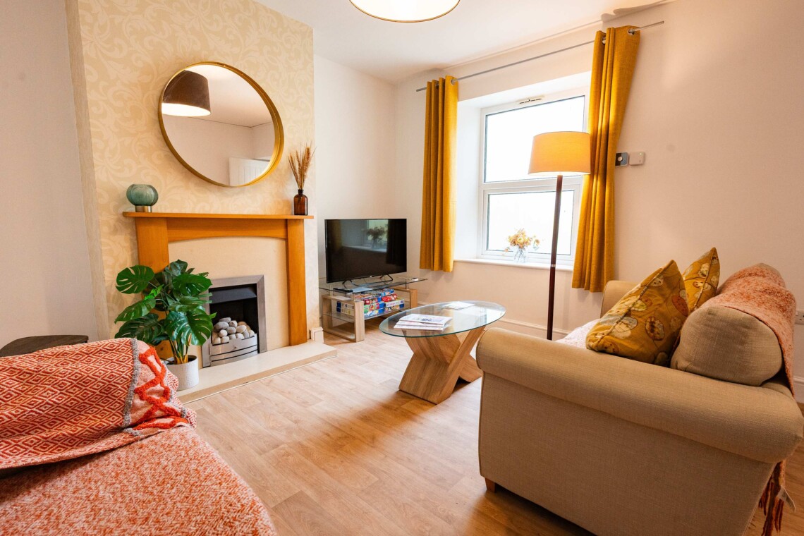 Comfortable sofa's in the living space 