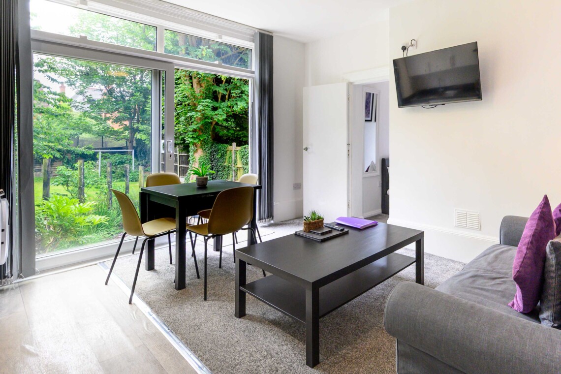 Amethyst open plan living