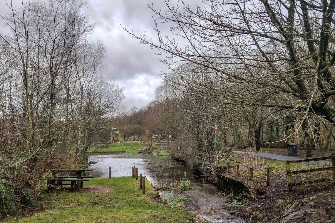 Barry Sidings Countryside Park has a mini bike pump track and mountain bike course to enjoy, as well as loads of flat pathways that are perfect for scooting.