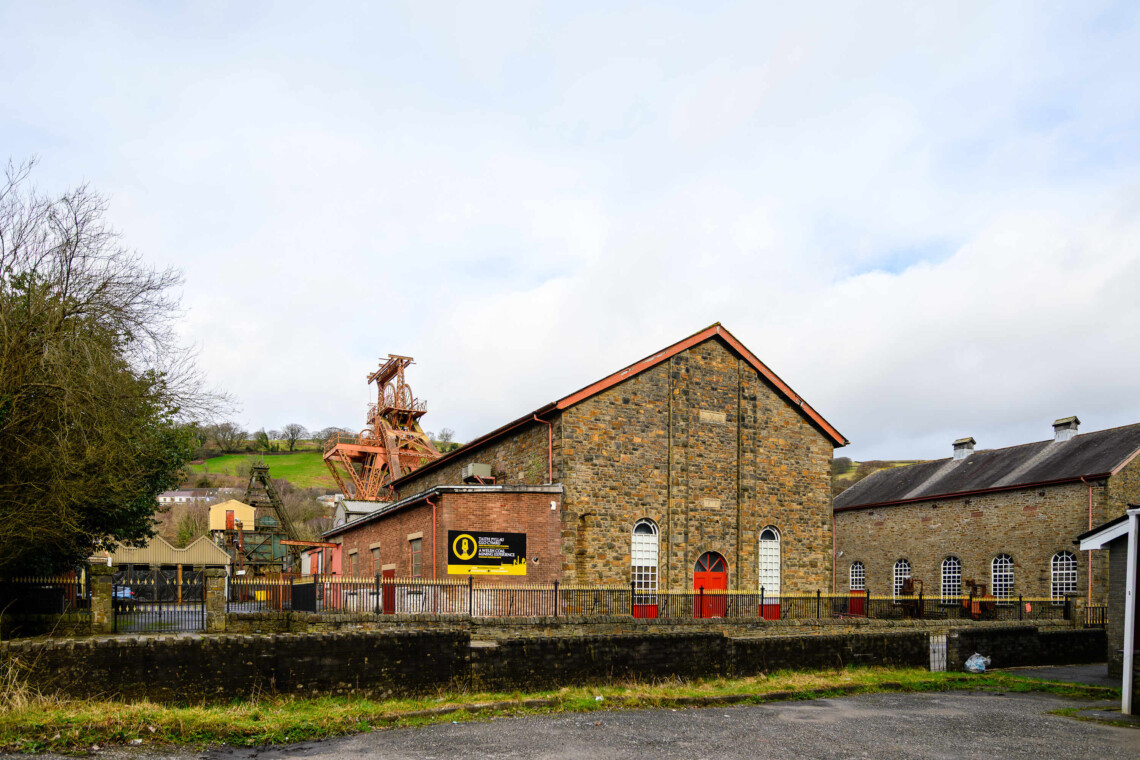 Tourist stop where visitors experience the life of coal miners on a guided tour of a mine shaft.