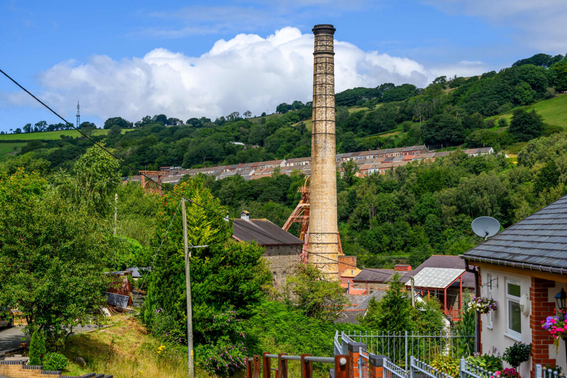 Tourist stop where visitors experience the life of coal miners on a guided tour of a mine shaft.