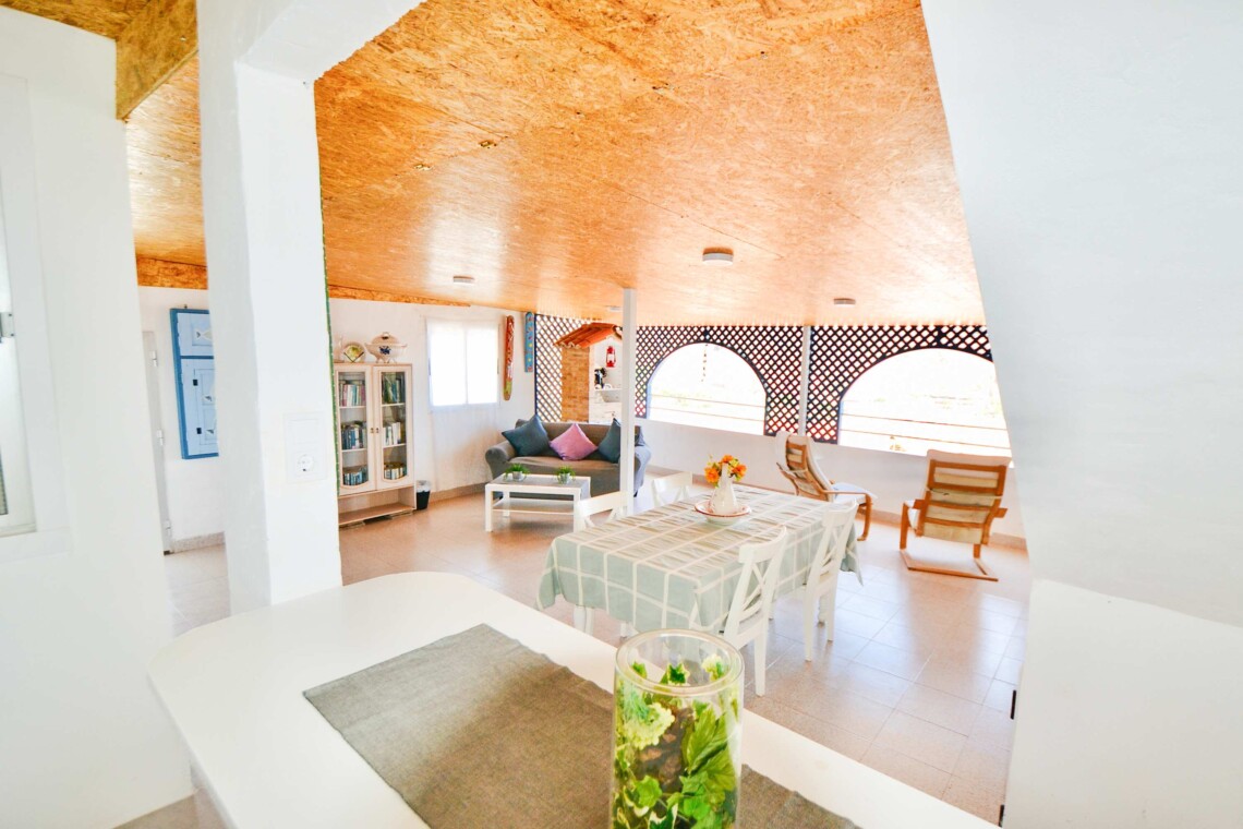 Open plan living area is the perfect place to relax 