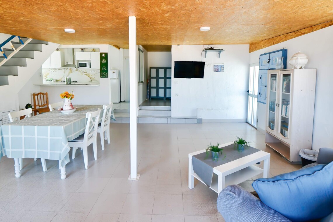 The living area is the perfect place to relax 