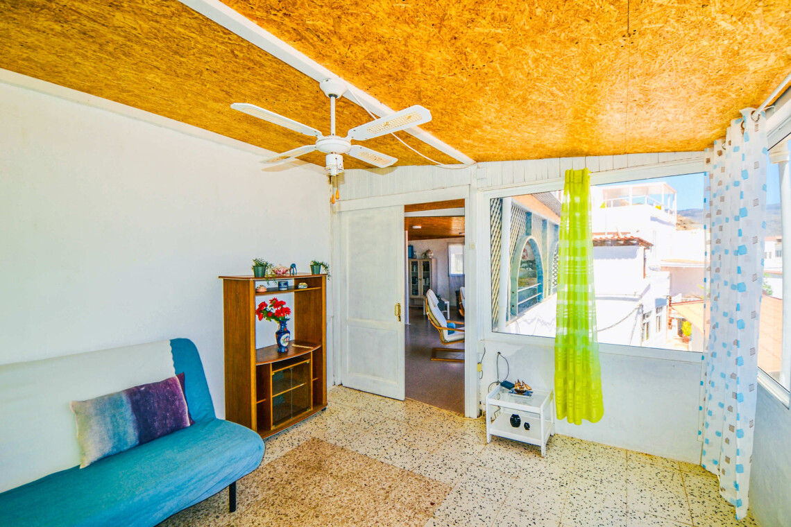 The living area is the perfect place to relax 