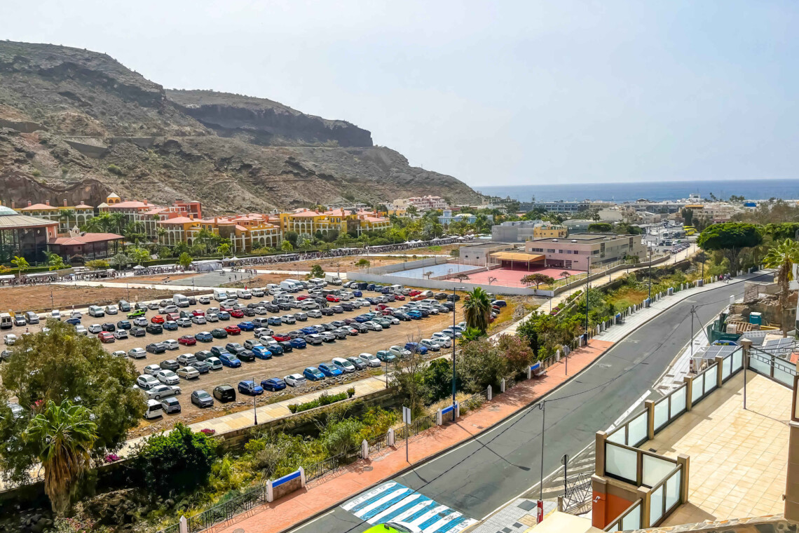 View towards the sea